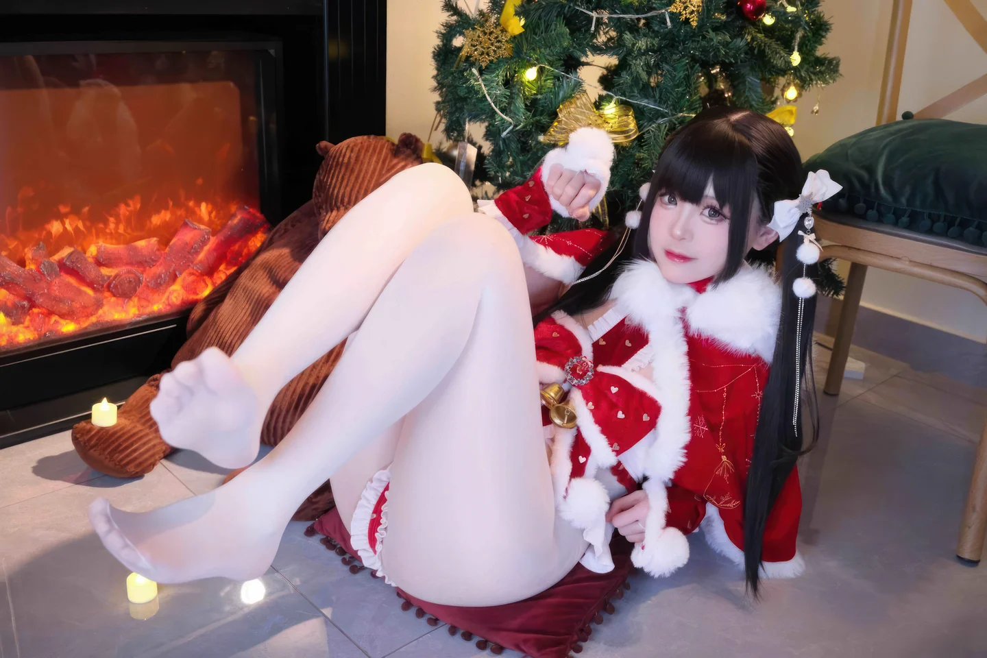 miko酱ww - 圣诞礼物 [25P-295MB] tg@simisebaisi 【丝足阁】010.webp